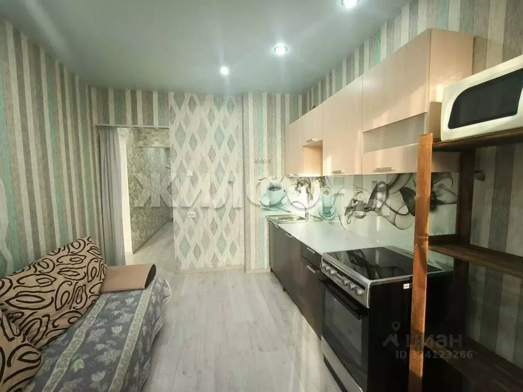 1-к кв. Новосибирская область, Новосибирск ул. Николая Сотникова, 19 ... - Фото 2