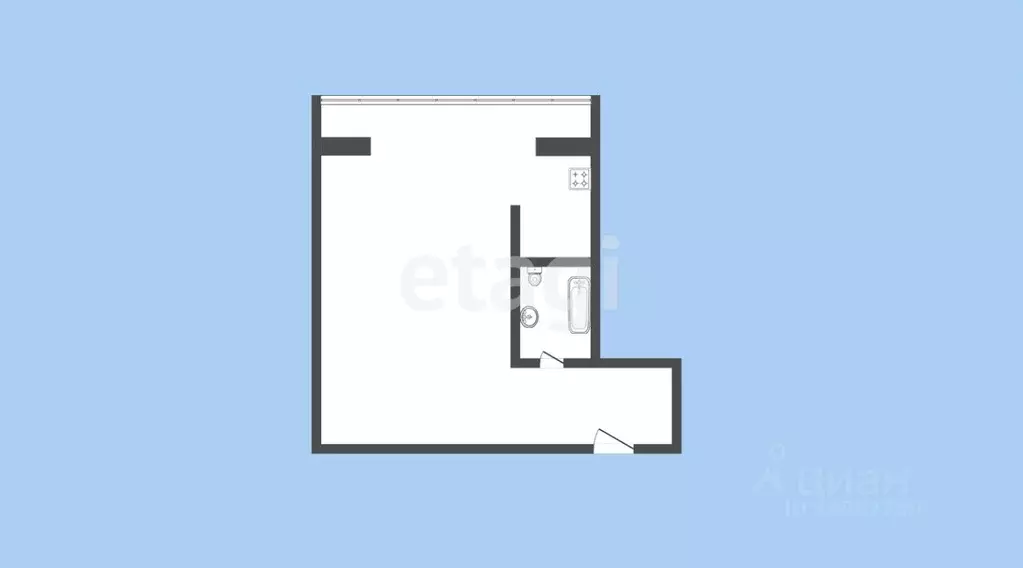 Студия Карачаево-Черкесия, Черкесск пл. Кирова, 3 (33.0 м) - Фото 1