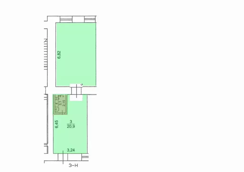 Торговая площадь в Санкт-Петербург Малодетскосельский просп., 11 (43 ... - Фото 1