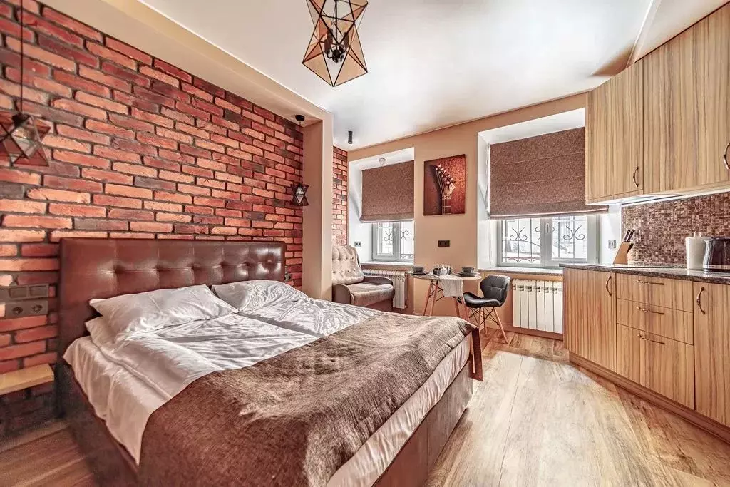 Студия Санкт-Петербург ул. Писарева, 18 (18.0 м) - Фото 1