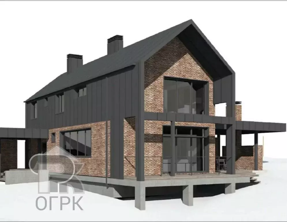 Дом в село Озерецкое, КП Озерецкое ленд (165 м) - Фото 1