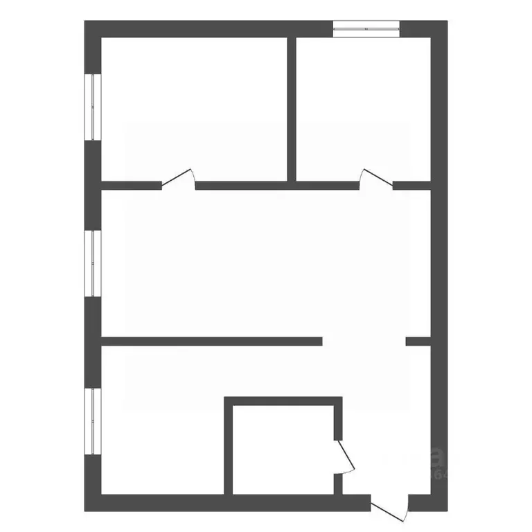 3-к кв. Амурская область, Сковородино ул. Василевского, 14 (61.6 м) - Фото 2