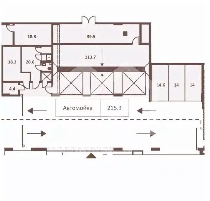 Торговая площадь в Москва Дербеневская ул., 20А (230 м) - Фото 2