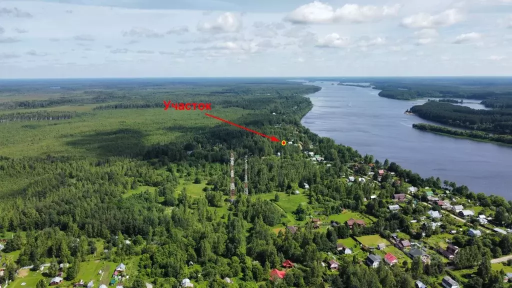 Участок в Тверская область, Кимрский муниципальный округ, д. Селищи  ... - Фото 2