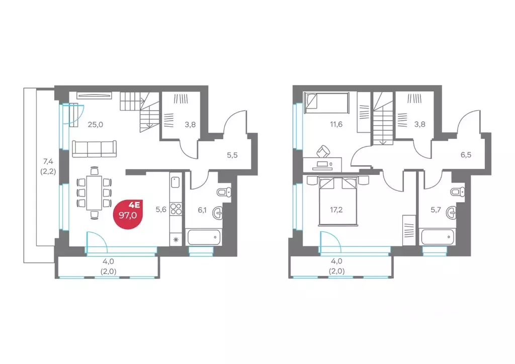 3-к кв. Пермский край, Пермь Советская ул., 16 (97.0 м) - Фото 1