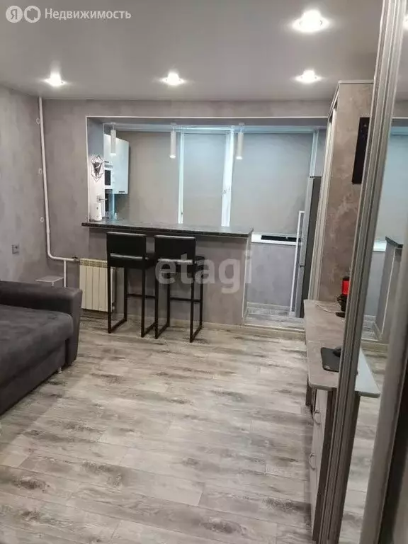1-комнатная квартира: Тюмень, Олимпийская улица, 18 (17.1 м) - Фото 1