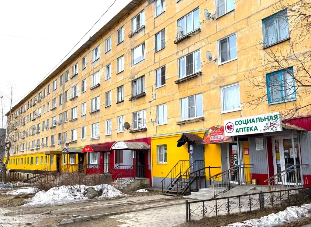 Торговая площадь в Карелия, Сегежа проезд Бумажников, 13 (43 м) - Фото 0