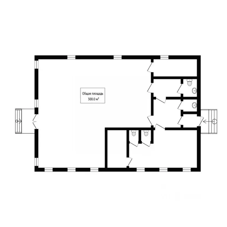 Офис в Новосибирская область, Бердск ул. Попова, 1А (300 м) - Фото 2