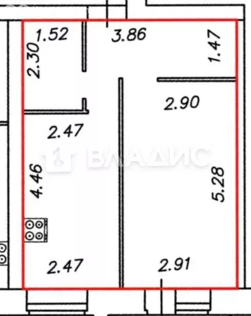 1-комнатная квартира: Вологда, Осановский проезд, 33 (39 м) - Фото 1