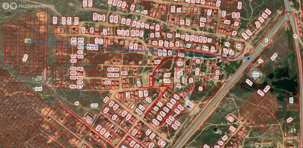 Участок в Наримановский район, поселок Наримановский (600 м) - Фото 1