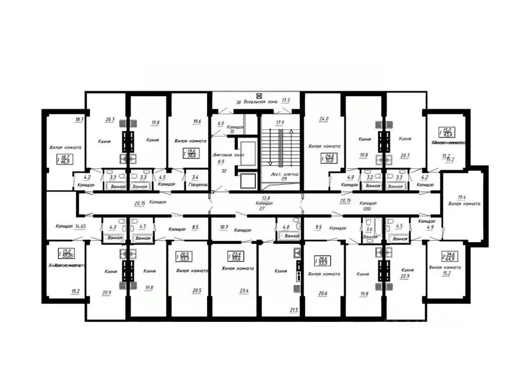 1-к кв. Ставропольский край, Ессентуки  (53.5 м) - Фото 1