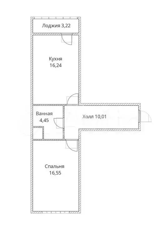 2-к. квартира, 51 м, 5/9 эт. - Фото 0