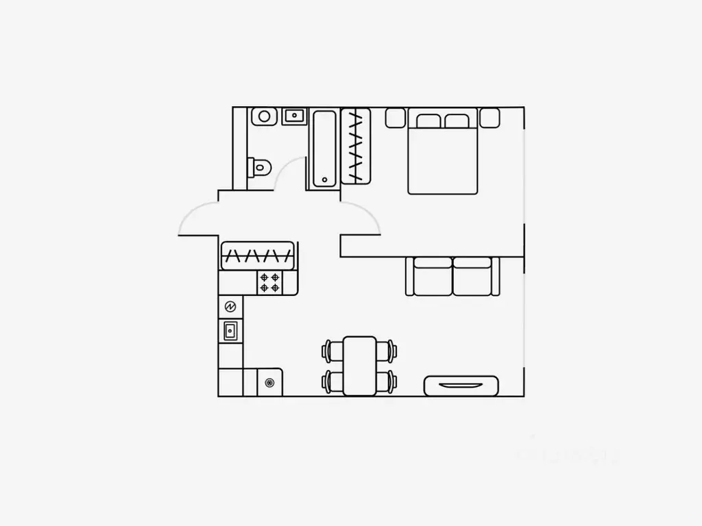 2-к кв. Свердловская область, Екатеринбург ул. Шаумяна, 24 (41.0 м) - Фото 2