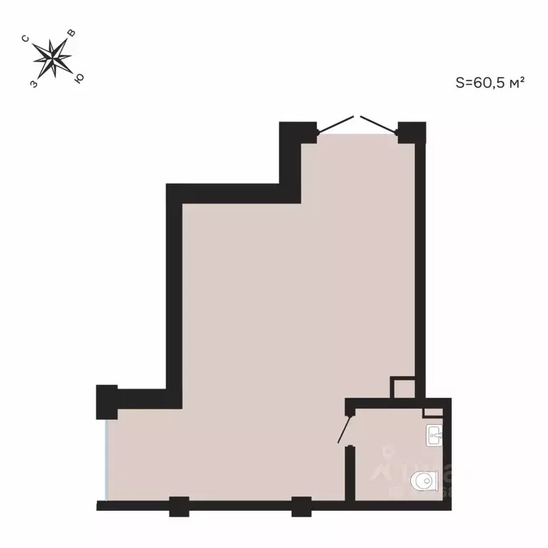 Помещение свободного назначения в Карелия, Петрозаводск Береговая ул., ... - Фото 1