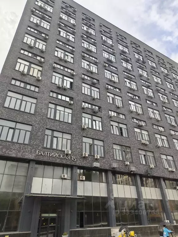 Студия Москва Балтийская ул., 15 (44.0 м) - Фото 1