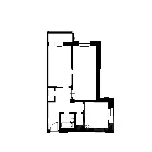 2-к кв. Санкт-Петербург Краснопутиловская ул., 125 (62.4 м) - Фото 1