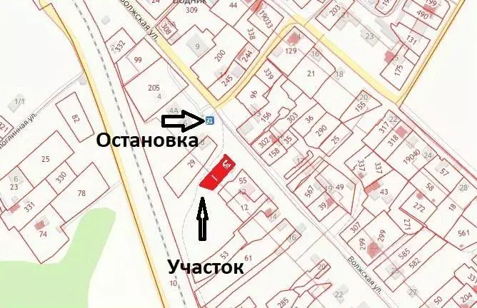 Участок в Саратовская область, пос. Водник ул. Волжская, 10 (830.0 ... - Фото 0