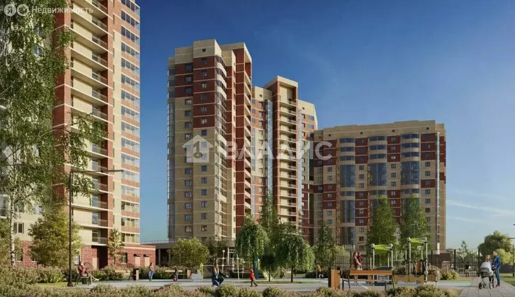 1-комнатная квартира: Домодедово, микрорайон Востряково, Лёдовская ... - Фото 2