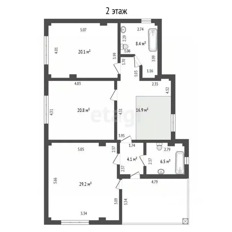 Дом в Крым, Ялта муниципальный округ, пос. Даниловка ул. Красная, 12 ... - Фото 2