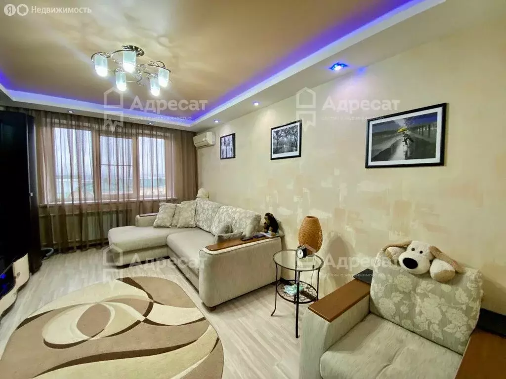 2-комнатная квартира: Волгоград, Казахская улица, 8 (53.3 м) - Фото 1