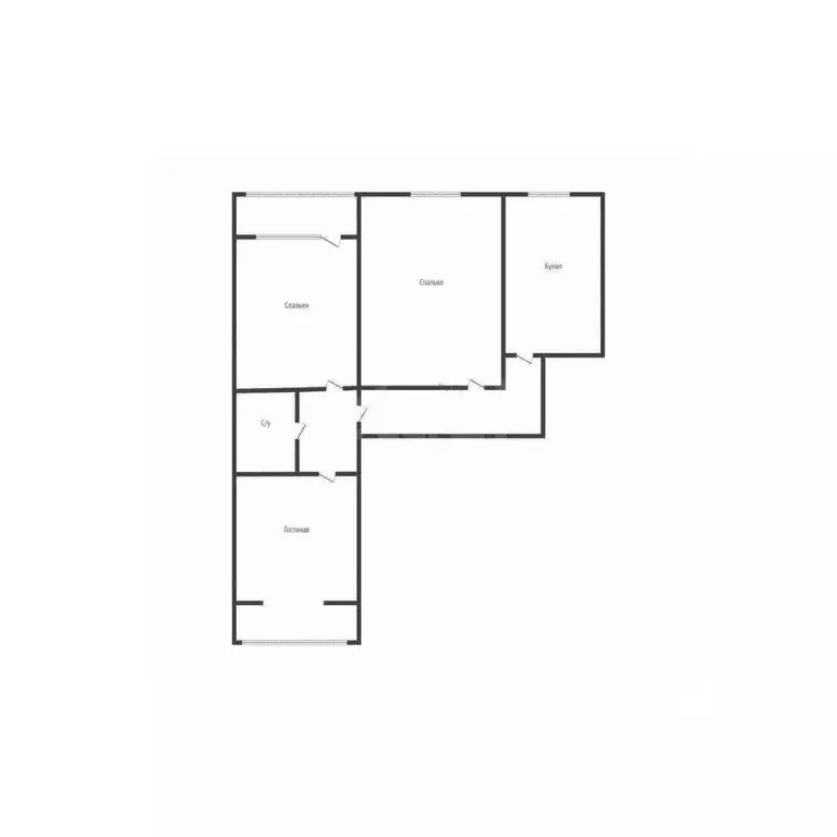 3-к кв. Краснодарский край, Краснодар Уральская ул., 178 (73.5 м) - Фото 1