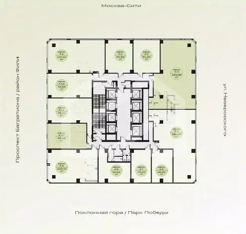 Офис в Москва ул. Неверовского, 10 (67 м) - Фото 2