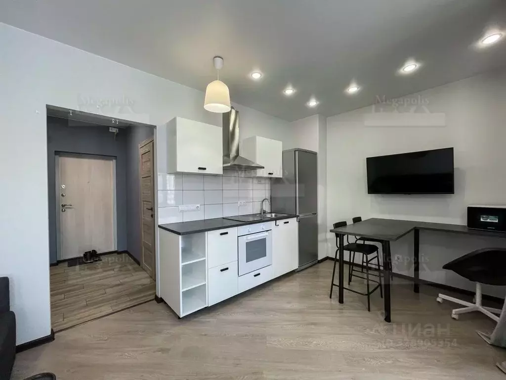 Студия Санкт-Петербург ул. Парфеновская, 7к1 (30.0 м) - Фото 0