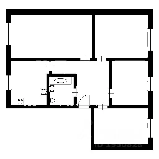 4-к кв. Санкт-Петербург Краснопутиловская ул., 75 (48.4 м) - Фото 1