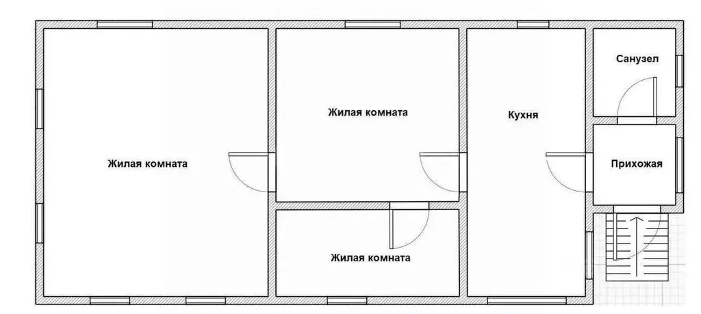 Дом в Тульская область, Тула ул. Ивана Франко, 27 (50 м) - Фото 2