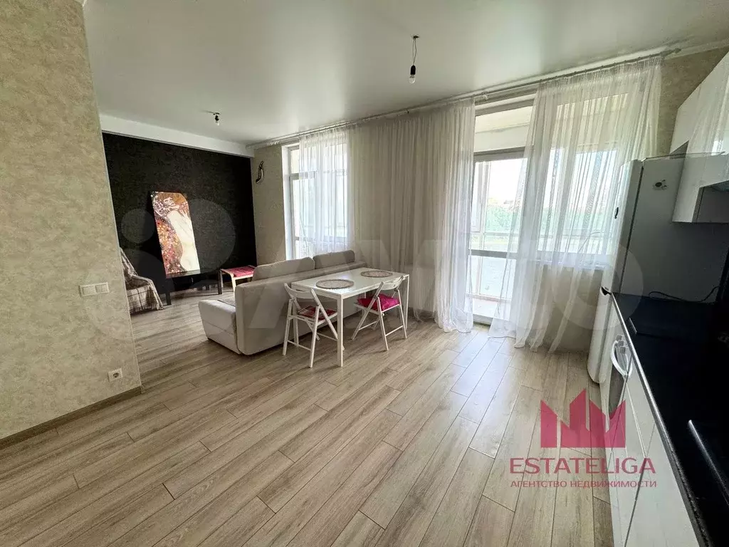 2-к. квартира, 60 м, 6/30 эт. - Фото 1