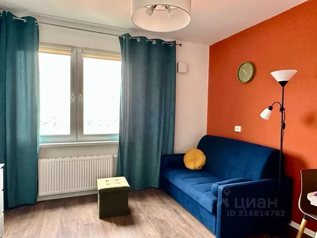 1-к кв. Санкт-Петербург ул. Морской Пехоты, 26к2 (23.0 м) - Фото 0