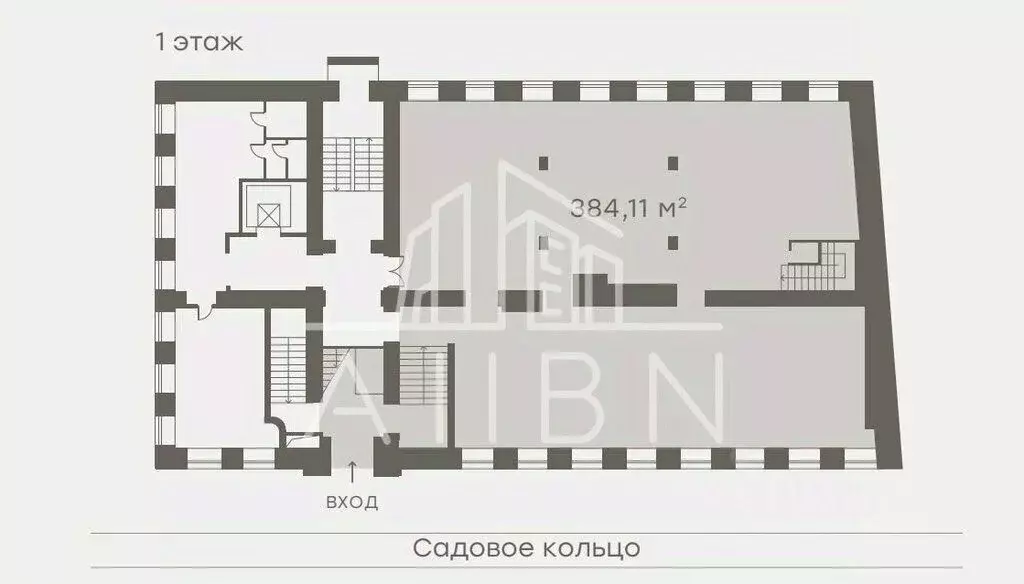 Помещение свободного назначения в Москва Смоленский бул., 4 (384 м) - Фото 1