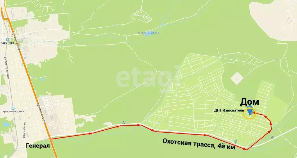 Дом в Сахалинская область, Южно-Сахалинск Изыскатель СНТ, ул. Михаила ... - Фото 1