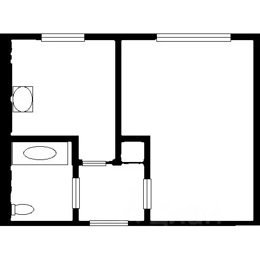 1-к кв. Татарстан, Казань ул. Карбышева, 17 (30.0 м) - Фото 1