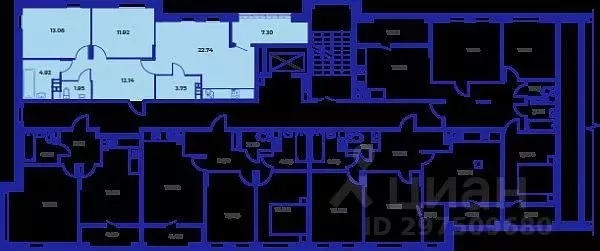 2-к кв. Брянская область, Брянск Советская ул. (77.55 м) - Фото 1