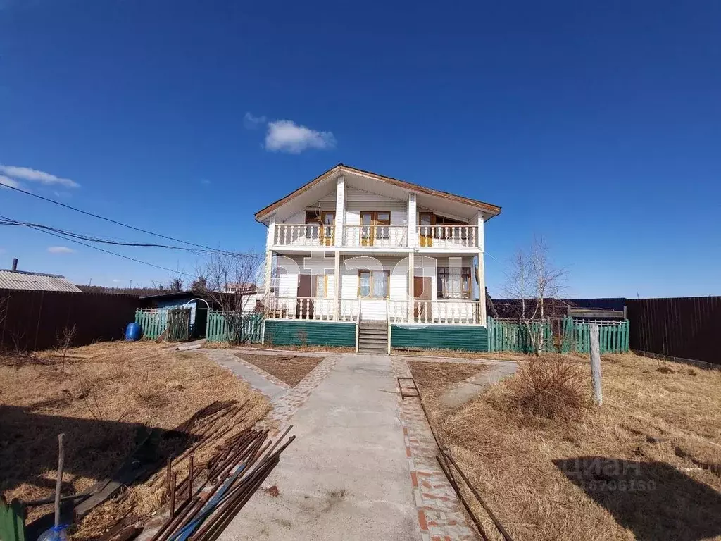 Дом в Забайкальский край, Читинский район, с. Иван-Озеро Озерная ул. ... - Фото 1