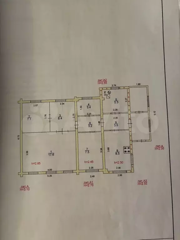 Дом 62,5 м на участке 5,2 сот. - Фото 0