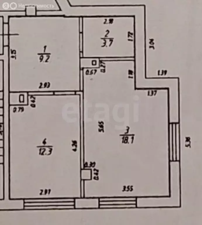 1-комнатная квартира: Зеленоградск, улица Володарского, 11 (43.3 м) - Фото 1