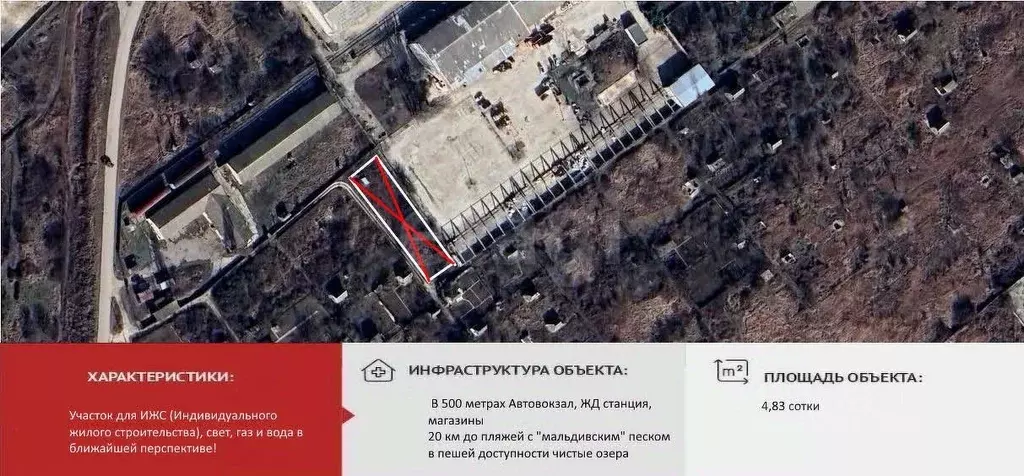 Участок в Крым, Красноперекопск Мичуринец садовое общество, ул. ... - Фото 0