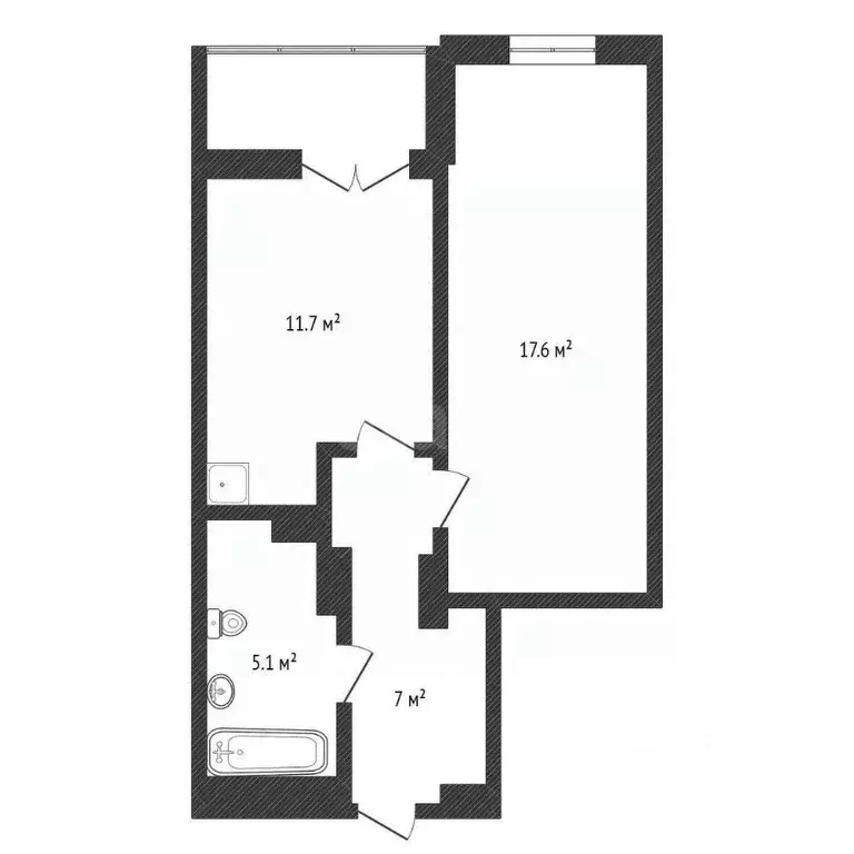 1-к кв. Нижегородская область, Нижний Новгород д. Анкудиновка, ул. ... - Фото 1