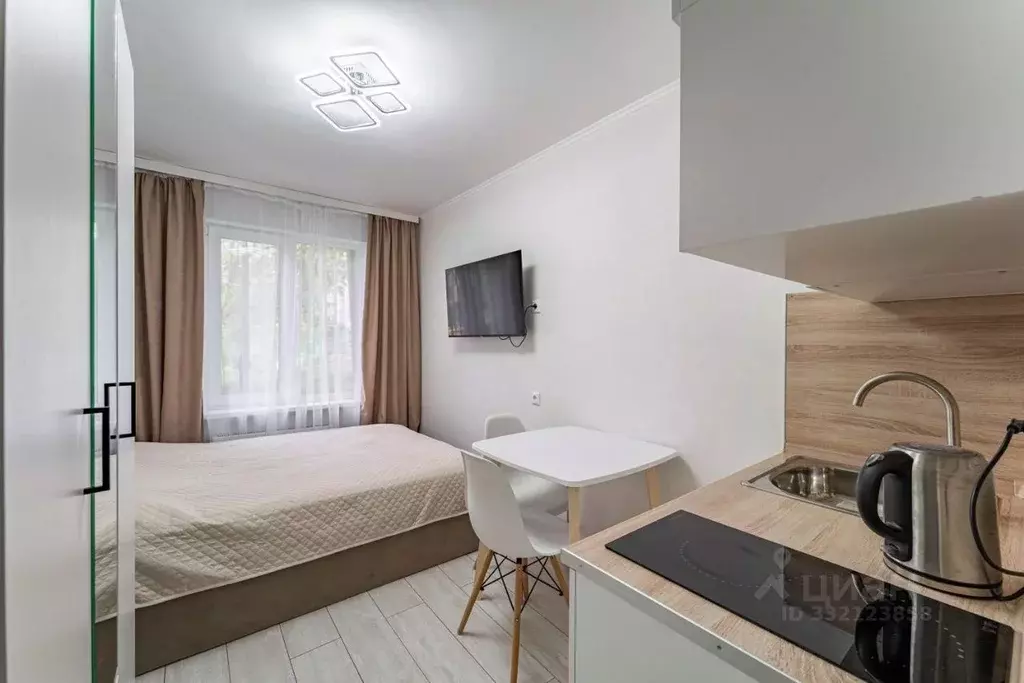 Студия Москва ул. Гарибальди, 23К5 (18.0 м) - Фото 1