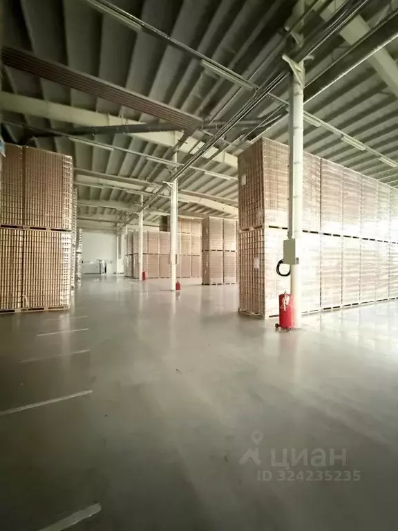 Склад в Калужская область, Боровский муниципальный округ, с. Ворсино ... - Фото 2