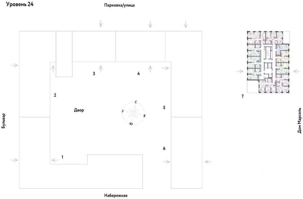 3-к кв. Тюменская область, Тюмень  (54.3 м) - Фото 1