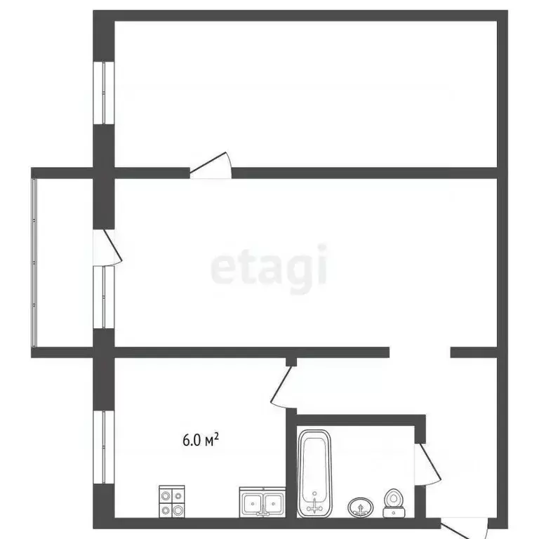 2-к кв. Московская область, Раменский муниципальный округ, с. ... - Фото 2