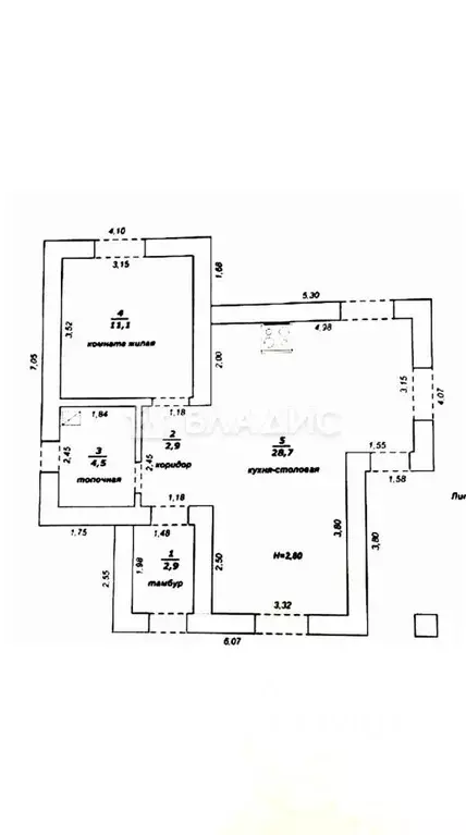 Дом в Белгородская область, Корочанский район, Мелиховское с/пос, с. ... - Фото 2