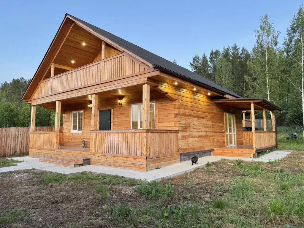Дом в Иркутская область, Иркутский муниципальный округ, д. Карлук, ... - Фото 1