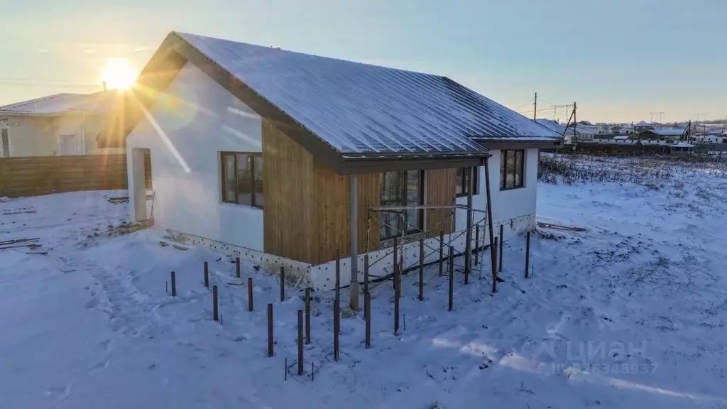 Дом в Красноярский край, Красноярск городской округ, с. Дрокино ул. ... - Фото 1