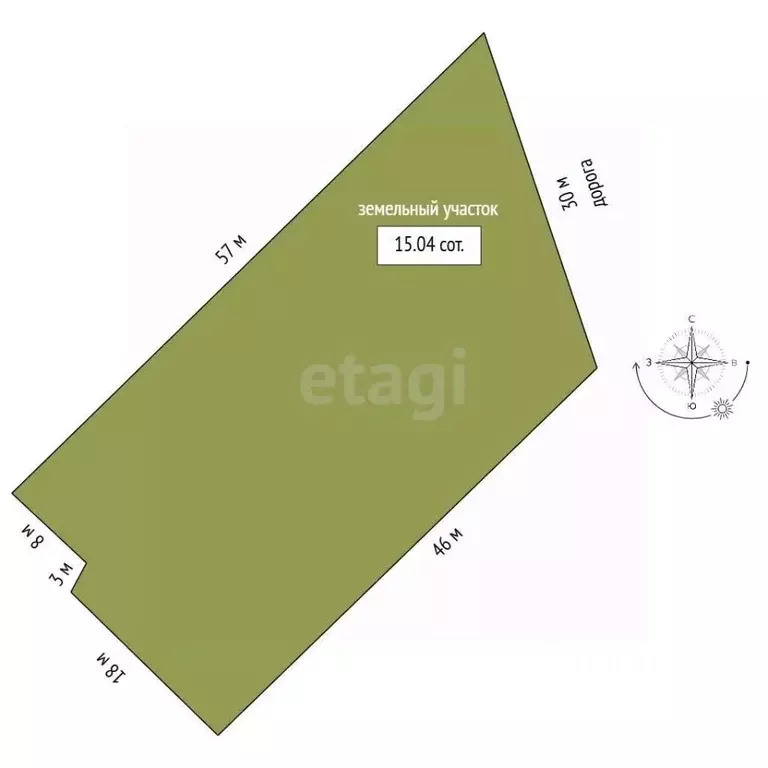 Дом в Севастополь с. Колхозное, ул. Колхозная (200 м) - Фото 2