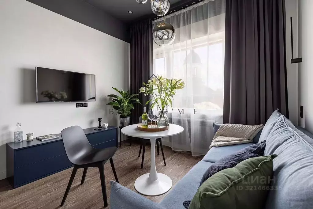Студия Санкт-Петербург Лиговский просп., 232 (28.0 м) - Фото 0