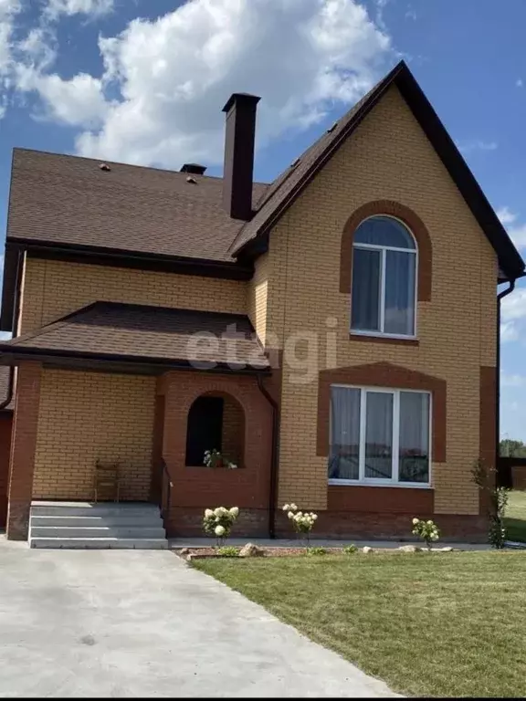 Дом в Брянская область, Брянский район, с. Глинищево пер. Вишневый ... - Фото 1